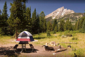 Camping in Grand Teton National Park